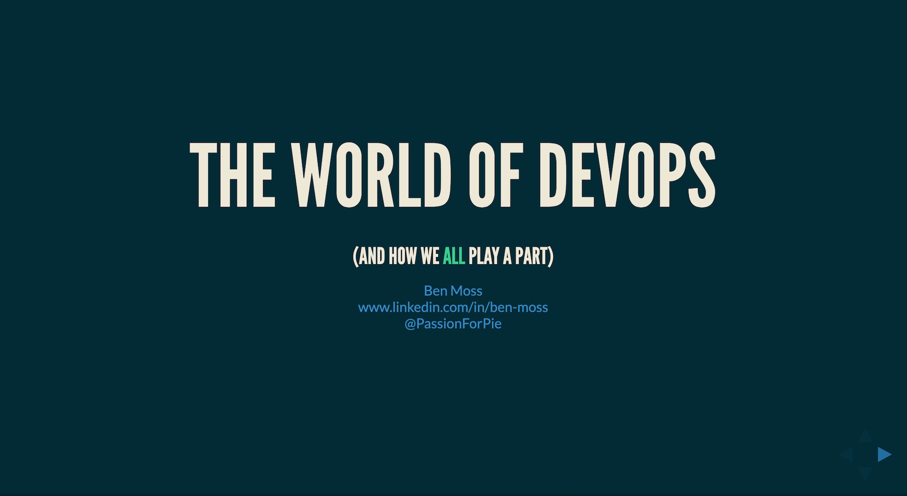 image from The World of DevOps (and how we all play a part)